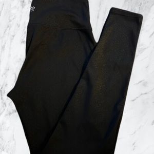 Athleta - Snake Print Leggings in Black (Size Small)